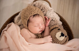 寝ている赤ちゃん