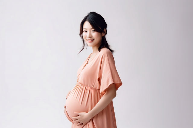 お腹の大きな妊婦