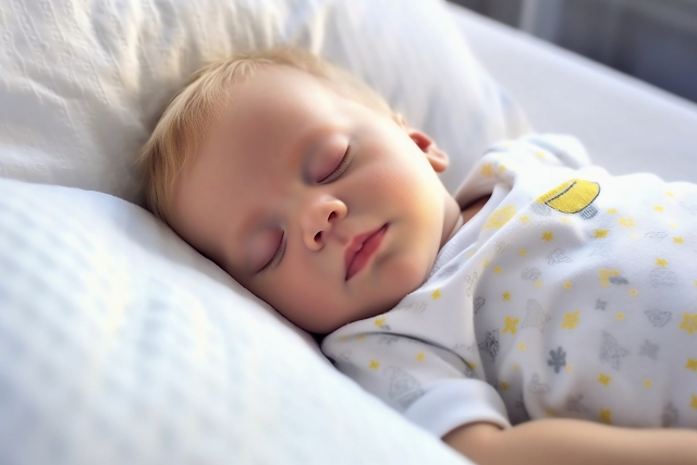 寝ている赤ちゃん