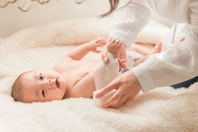 新生児の赤ちゃん