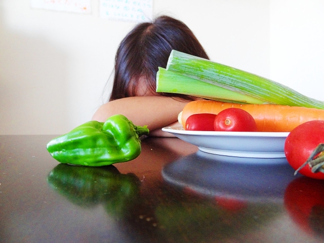 野菜が食べられない子供
