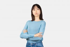 疑問をもつ母親